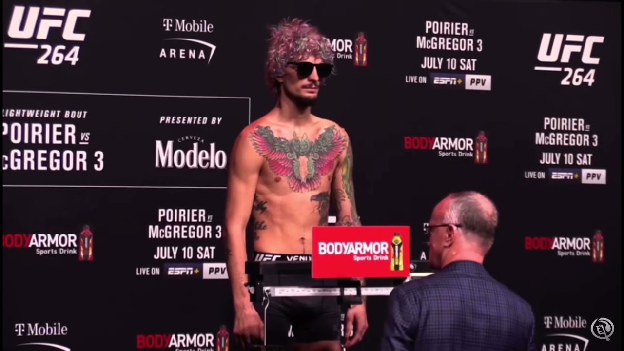 Sean O Malley Weighs In Ahead Of UFC 264 YouTube