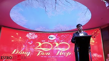 Chủ tịch HĐQT Tập Đoàn EUP Phát Biểu Tại Lễ Tất Niên 2019