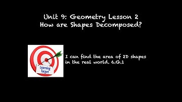 Unit 9 Geometry Lesson 2