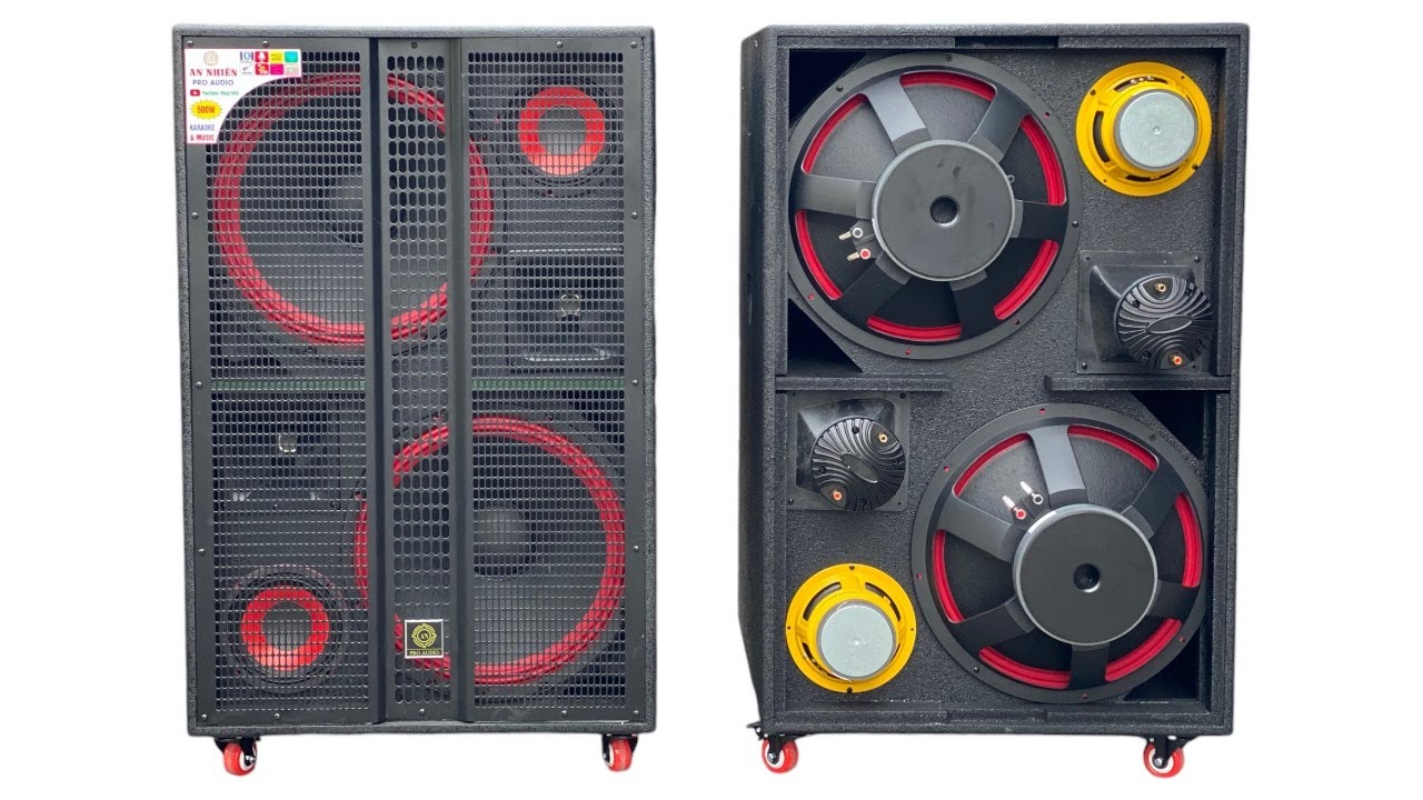Loa Kéo 40 Đôi Công Suất Lớn Mode PSD || Loa Kéo An Nhiên