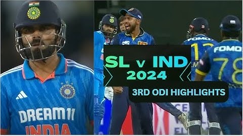 3rd ODI Highlights | India vs Sri Lanka | 7th August 2024 | #indvssl3rdodi