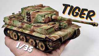 Finishing! Tiger I 1/35  pro painting tutorial. Part 2.