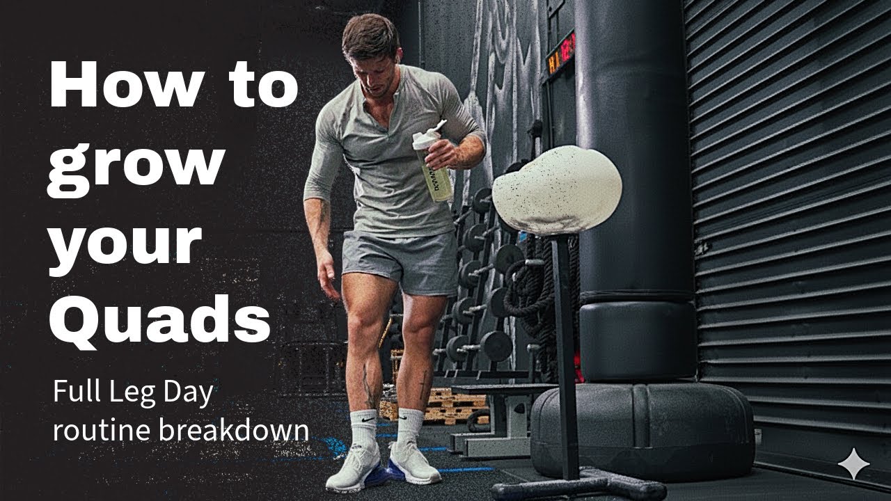 Quad focused Leg Session - Full Breakdown - YouTube