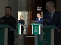 Taoiseach Says “Your Struggle Is Our Struggle” as He Welcomes Zelensky