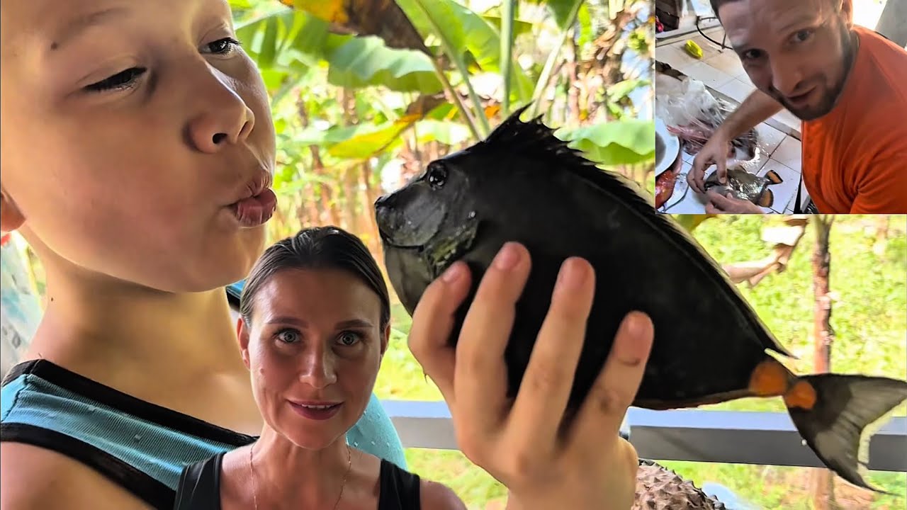 RUSSIANS ARE SHOCKED BY THE LOCAL FISH