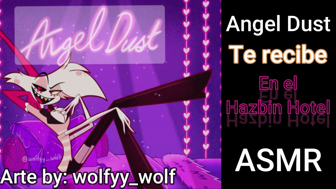 TRABAJASTE PARA VALENTINO!? | Conoces a Angel Dust | ASMR Hazbin Hotel | unisex Listener