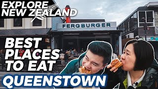 BEST PLACES TO EAT IN QUEENSTOWN | Queenstown Food Guide |  New Zealand
