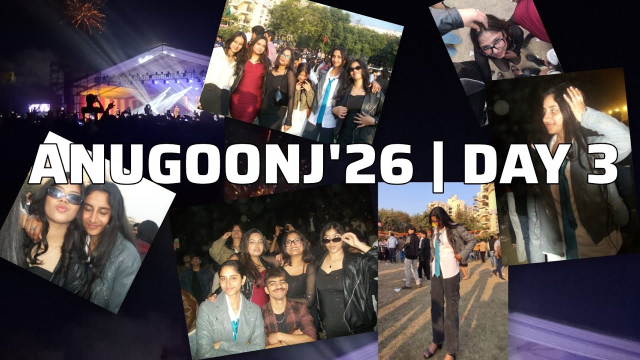 Anugoonj'26 | GGSIPU Annual Fest | Day 3 [06/02/26]