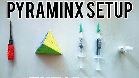 How to make your Pyraminx Faster| Setup Tutorial