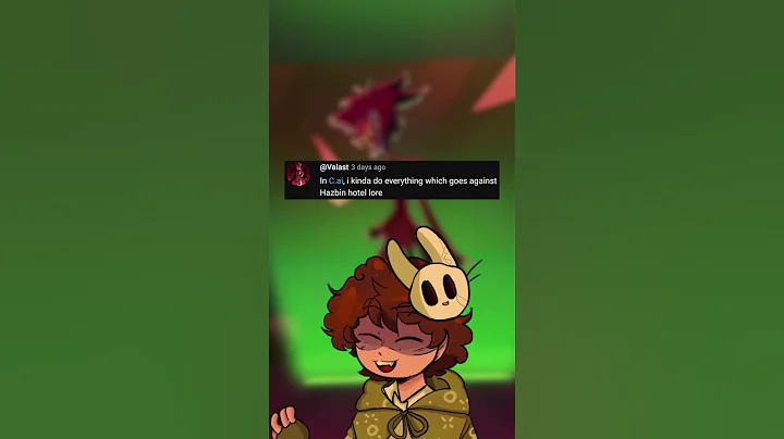 REACTING TO YOUR HAZBIN HOTEL CONFESSIONS 😳😳😳 #shorts