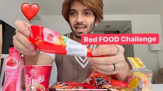 Red Food Challenge ❤️🇨🇦