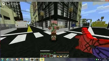 Minecraft | SPIDERMAN!! (Web Slinging, Wall Climbing & More!) | Vanilla Mod Showcase