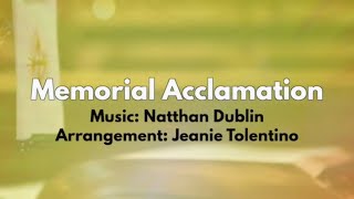 Memorial Acclamation hangad Mass For Ordinary Time