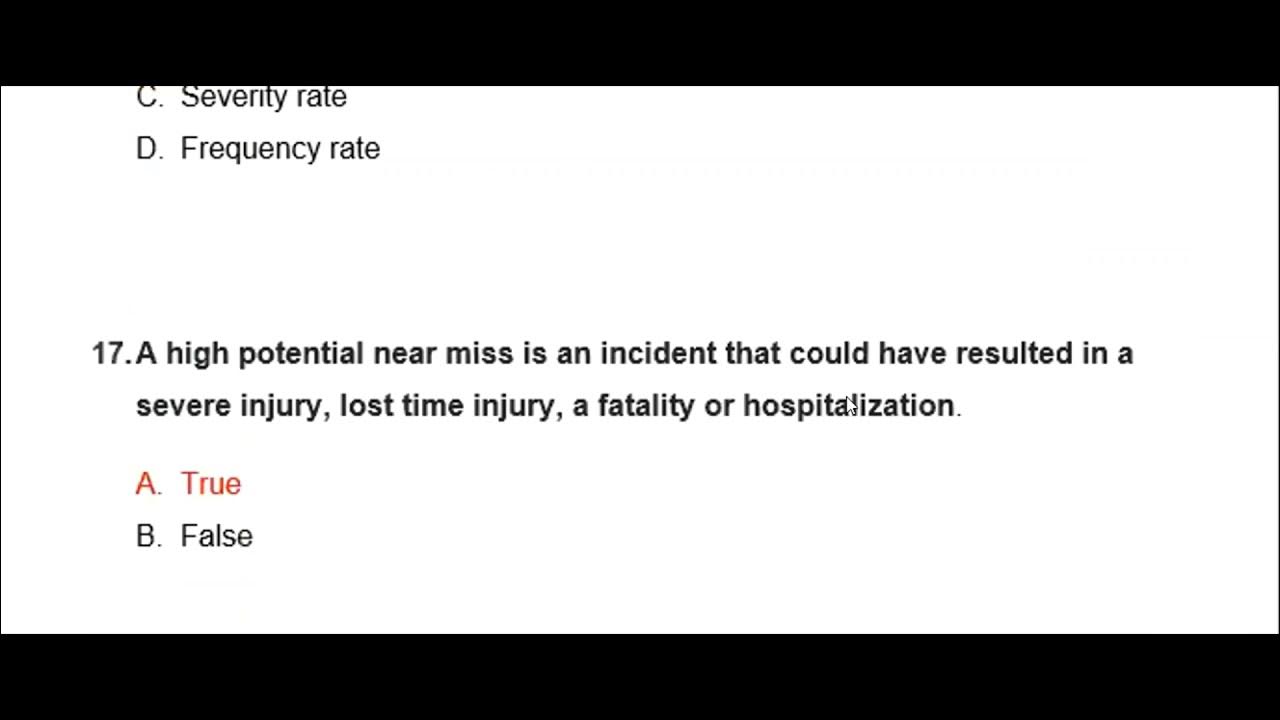 MCQ ADIS Quality Control in Occupational Safety & Health 23113