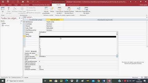 Creacion de Tabla con Campos Calculados en Access #programming #program #programmer #programa #progr
