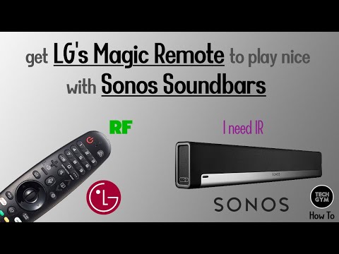 LG Magic to work with Sonos Soundbars - YouTube