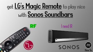 Getting Magic Remote to work Sonos Soundbars - YouTube