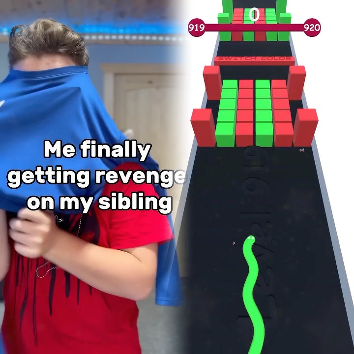 When You Try To Disguise Yourself As Your Younger Sibling #shorts