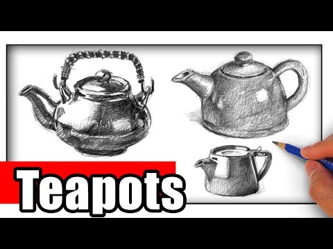 فيديو: كيف ترسم إبريق شاي بالمينا بالأكريليك