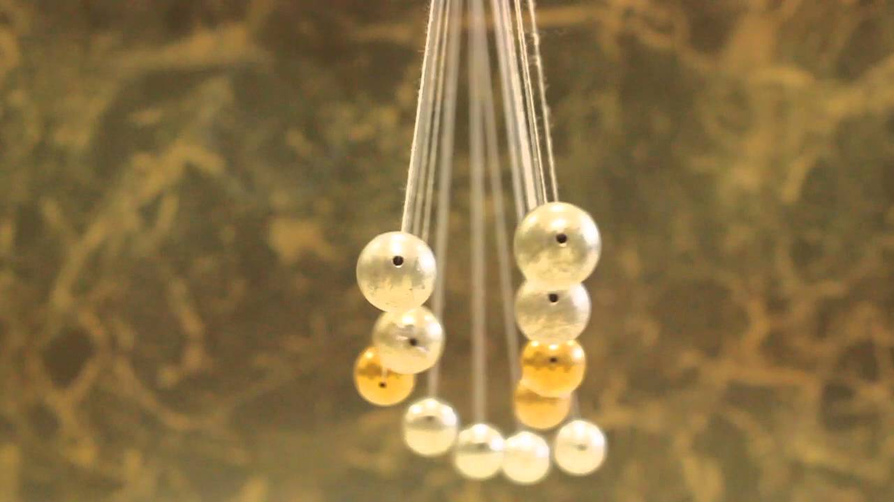 Pendulum wave - YouTube