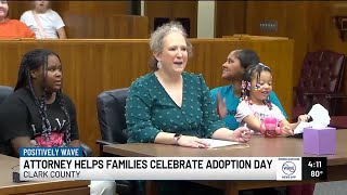 Attorney helps families celebrate Adoption Day in Clark County
