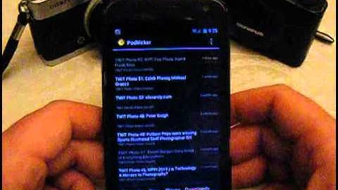 How To Watch Video Podcasts On The Samsung Galaxy Nexus Offline With Podkicker