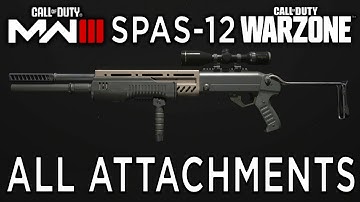 All Attachments of the SPAS-12 in Modern Warfare 3 & Warzone Season 4 Reloaded