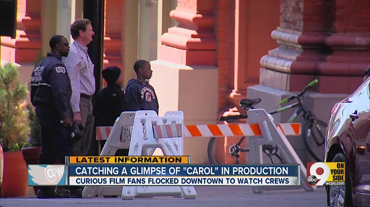 A glimpse of 'Carol' filming