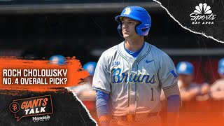 Giants Talk: San Francisco doing due diligence on Roch Cholowsky with No. 4 pick | NBC Sports BA