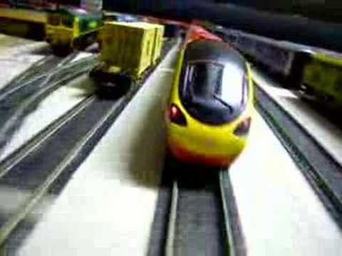 Hornby Virgin Pendolino Part 7 (Full 9 Car Unit)