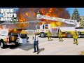 GTA 5 Firefighter Mod Battalion Chief Commanding A 2nd Alarm Fire