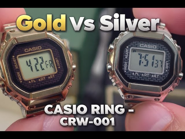 New Casio Gold CRW-001G-9 Ring Watch Review — But Is It Better