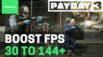 BEST PC Settings for Payday 3! (Maximize FPS & Visibility)