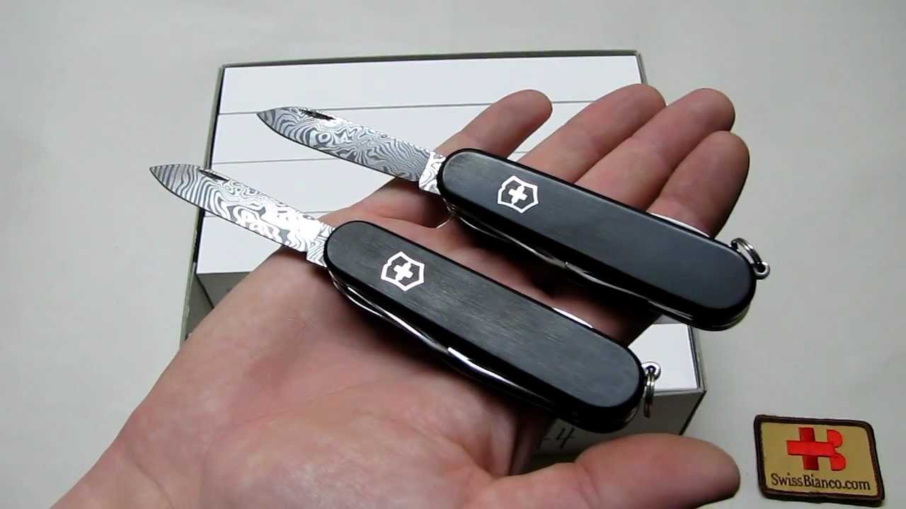 victorinox 2011 damascus limited edition sak - YouTube