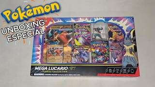 ¡Abrimos la Mega Lucario ex Figure Collection Box! + sobre sorpresa