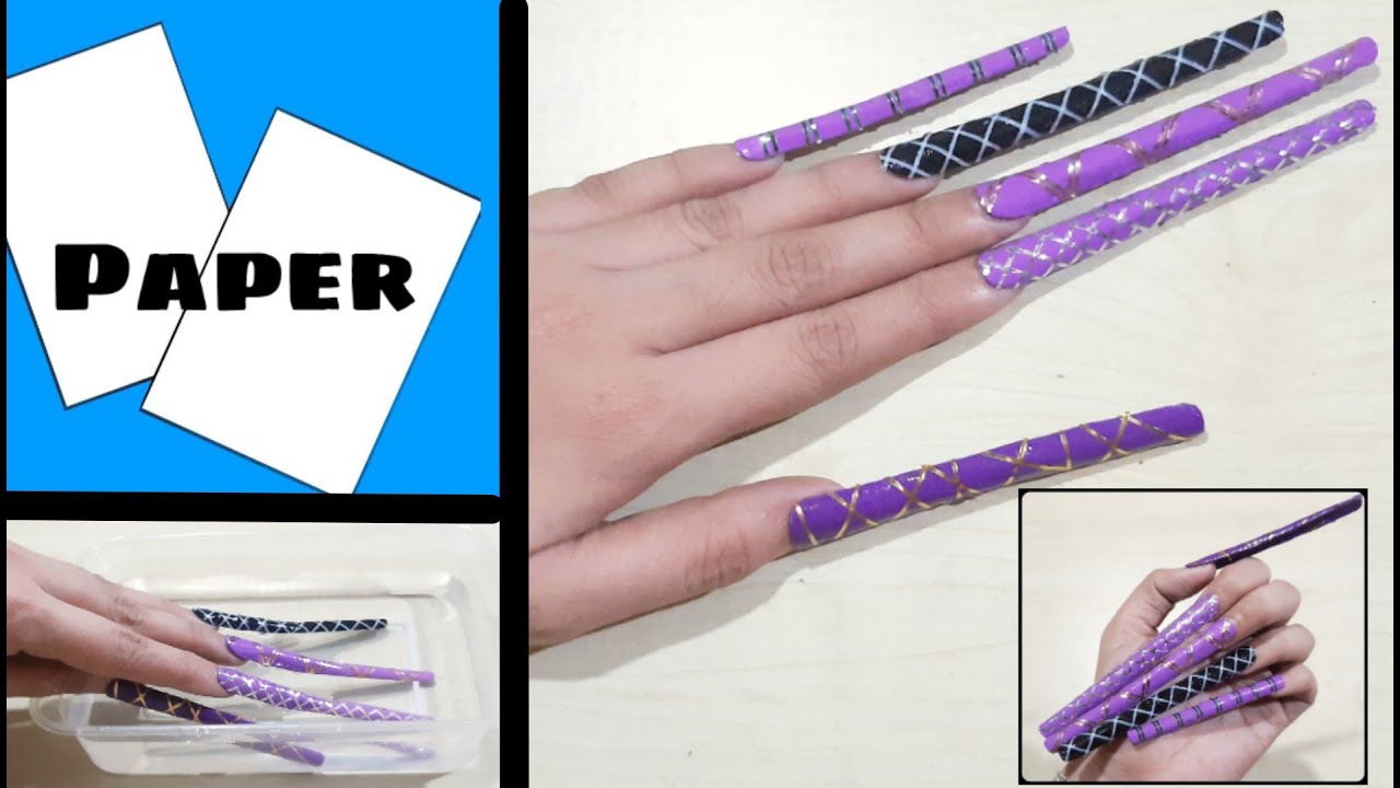 Glass paper nail art - wide 6