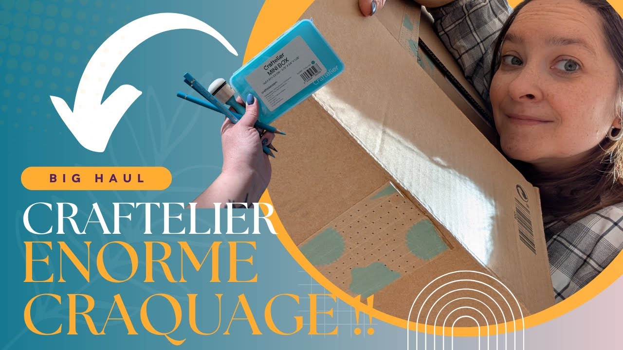 [ENORME CRAQUAGE CRAFTELIER] RANGEMENTS ET BOITES !! JE VOUS EXPLIQUE TOUT 😊 @craftelieronlinestore
