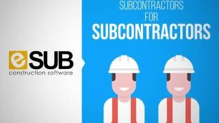 eSUB Construction Software - Finally Something for the field - Project Management