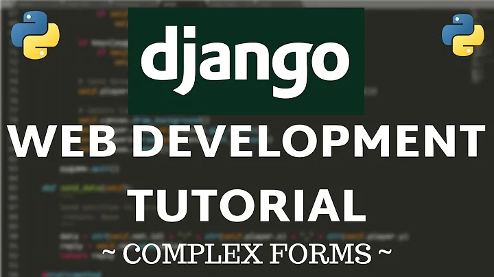 Django Tutorial - Custom Forms