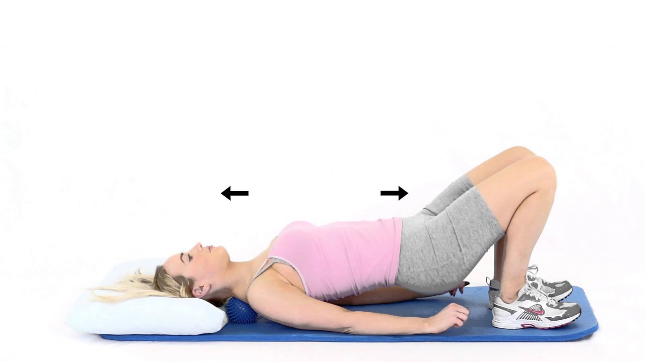 Spiky ball neck and upper back massage YouTube