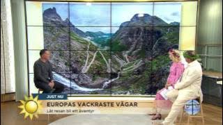 Här är Europas vackraste vägar: 'Det är oslagbart' - Nyhetsmorgon (TV4)