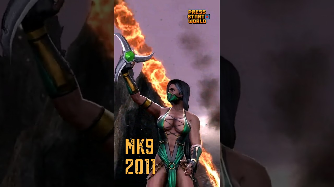 Evolution of Jade Mortal Kombat