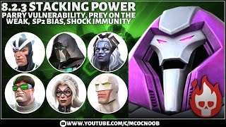 MCOC Act 8.2.3 - Stacking Power, Prey on the Feeble, Sp2 Bias, Shock Immunity - Nimrod