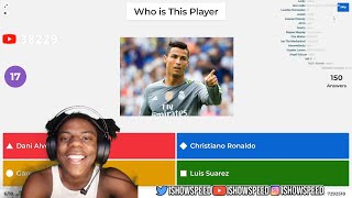 IShowSpeed Takes Football Quiz screenshot 5