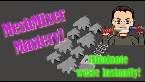 SPLIT an STL to meet your NEEDS! MeshMixer Mastery in Minutes