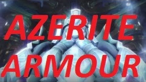 BFA Beta - The current state of azerite gear