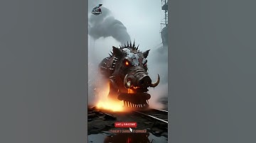 ⚙️ Rust Boar Slime vs Steam Train 🐗