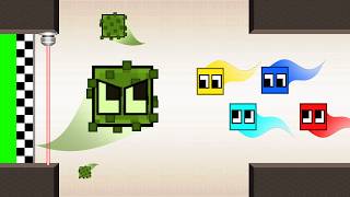 Squares vs Virus - Escape from the Infection | Survival Square Race screenshot 5