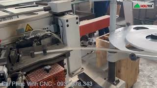 Máy dán chỉ PRO-680M, test ván trắng, ván đen đồng màu xem chất lượng đường keo quá nét 👍