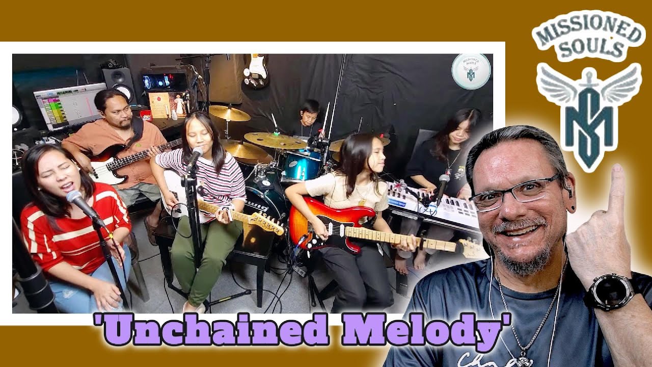 First Time Reaction | Missioned Souls | UNCHAINED MELODY (cover)